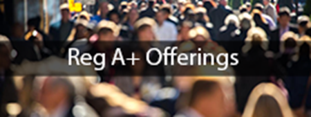 Picture for category Reg A +live offering mode and is actively accepting Title IV investments